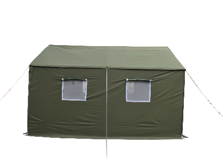 Military camping tent